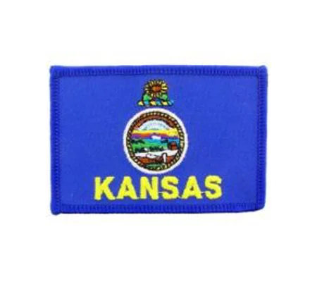 KS Kansas State Flag Patch