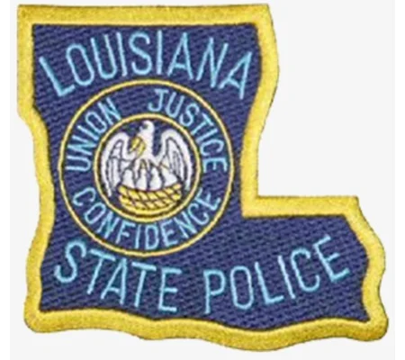 LA Louisiana State Police Highway Patrol Child - Hat Patch
