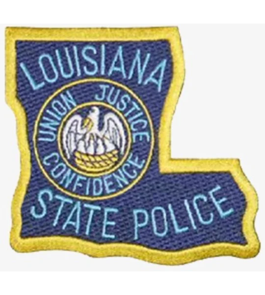 LA Louisiana State Police Highway Patrol Shoulder Patch