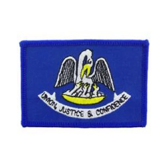 LA Louisiana State Flag patch