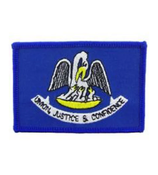 LA Louisiana State Flag patch