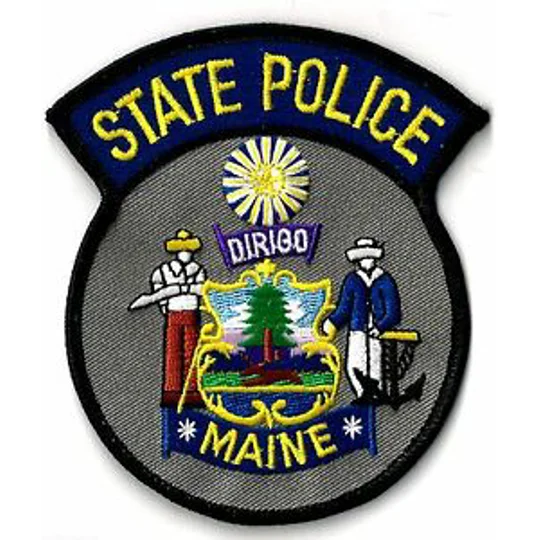 ME Maine State Police Highway Patrol Shoulder Patch