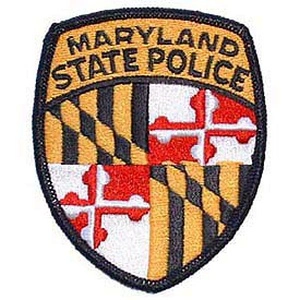 MD Maryland State Police Highway Patrol Child - Hat Patch