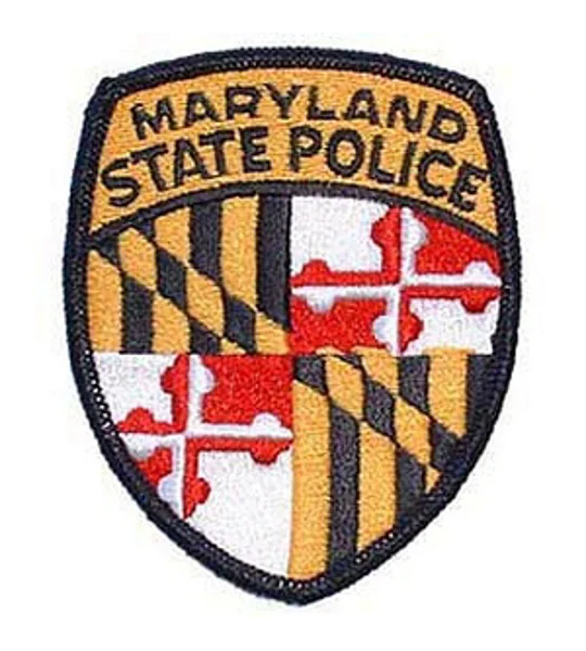 MD Maryland State Police Highway Patrol Child - Hat Patch