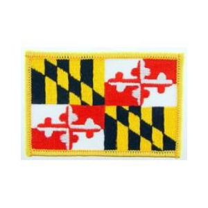 MD Maryland State Flag Patch