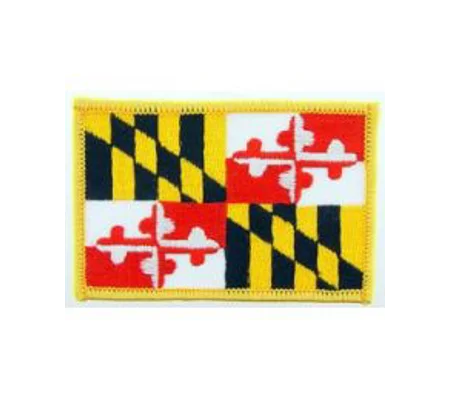 MD Maryland State Flag Patch