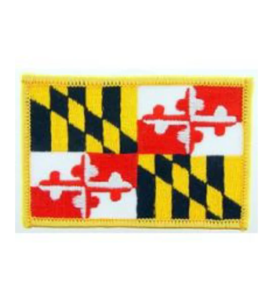 MD Maryland State Flag Patch