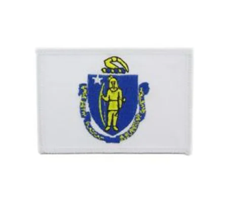 MA Massachusetts State Flag Patch