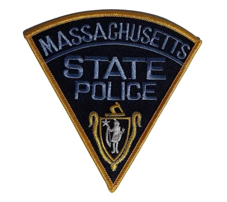 MA Massachusetts State Police Highway Patrol Shoulder Patch