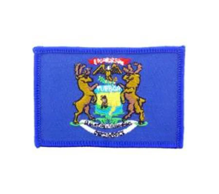 MI Michigan State Flag Patch