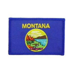 MT Montana State Flag Patch