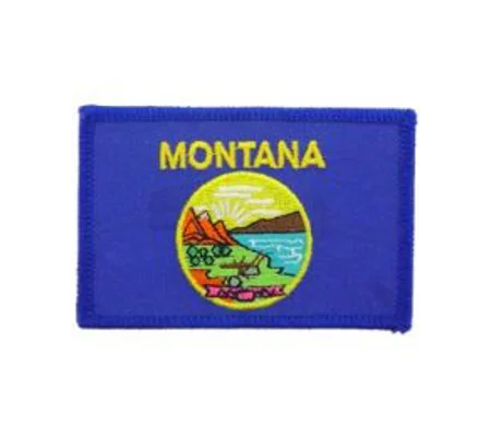 MT Montana State Flag Patch
