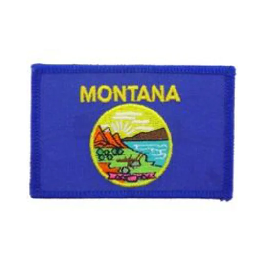 MT Montana State Flag Patch