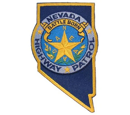 NV Nevada State Trooper Highway Patrol Child Hat Patch