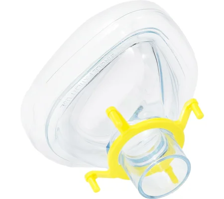 Air Cushioned Bag Valve Mask Replacement Yellow Toddler