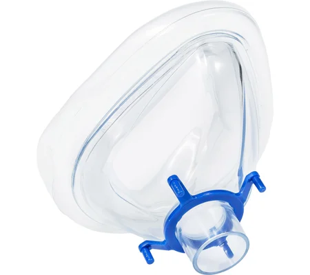 Air Cushioned Bag Valve Mask Replacement Blue Adult