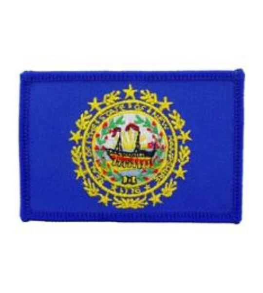 NH New Hampshire State Flag Patch