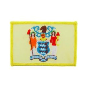 NJ New Jersey State Flag Patch