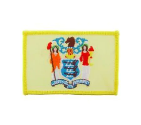 NJ New Jersey State Flag Patch