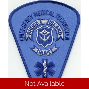 RI Rhode Island EMT Emergency Medical Technician Shoulder ..