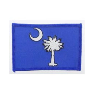 SC South Carolina State Flag Patch