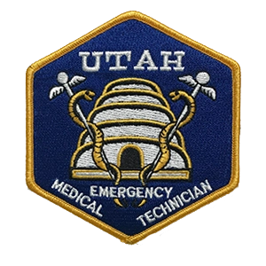 UT Utah State Emergency Medical Technician Shoulder Patch