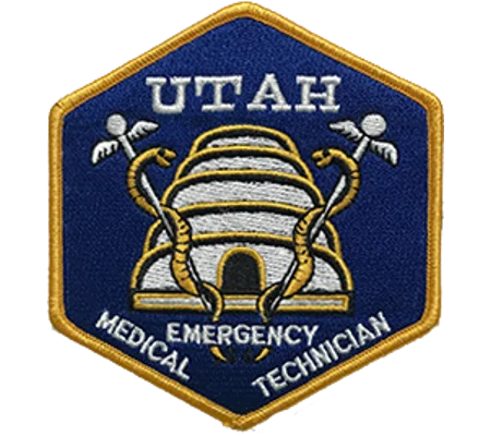 UT Utah State Emergency Medical Technician Shoulder Patch