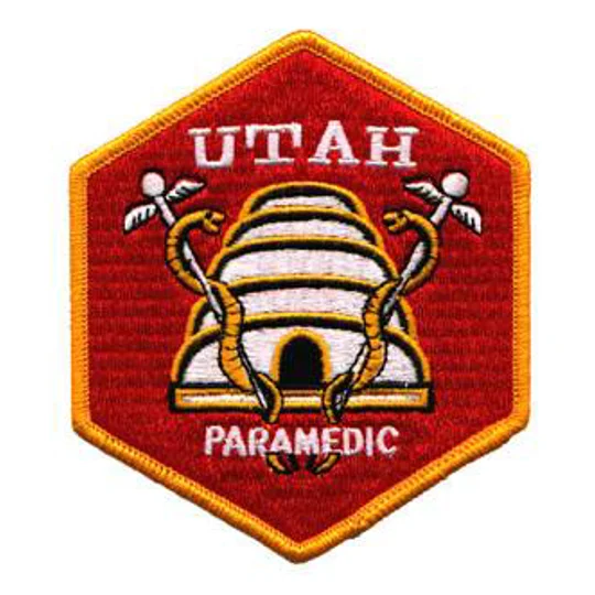 UT Utah State Emergency Medical Technician Paramedic Patch