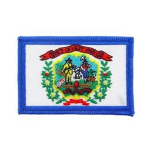 WV West Virginia State Flag Patch