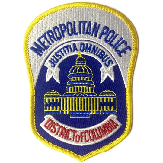 DC Metropolitan Police Department Shoulder Patch