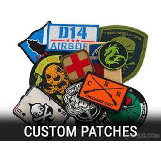 Custom Made Embroidery Patches Minimum Order 2 Inch