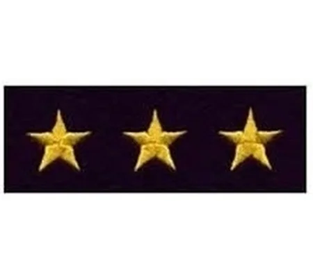 General Star s Felt Strip Gold on Midnight Blue