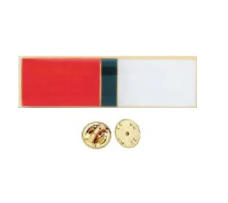 Commendation Merit Bar Life Saving Red White Gold or Silver Outline