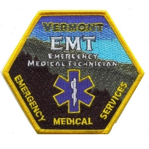 VT Vermont Certified Emergency Medical Technician Patch