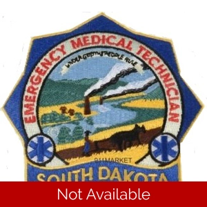 SD South Dakota Certified Emergency Medical Technician Patch