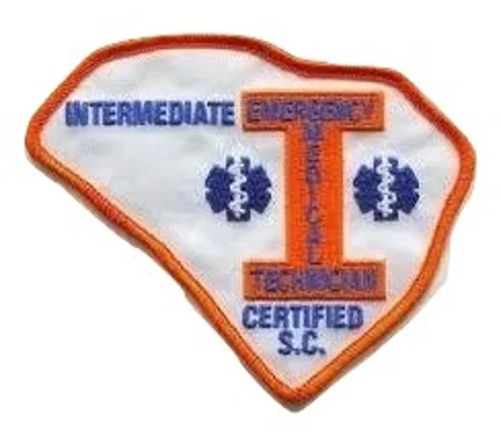 SC South Carolina Emergency Medical Technician Intermediate Patch