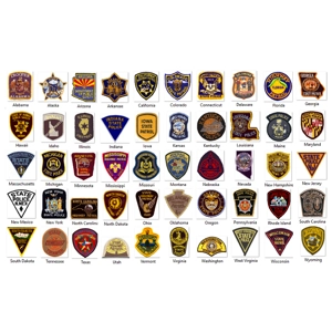 Highway Patrol State Police 50 State Patch Collection Full..