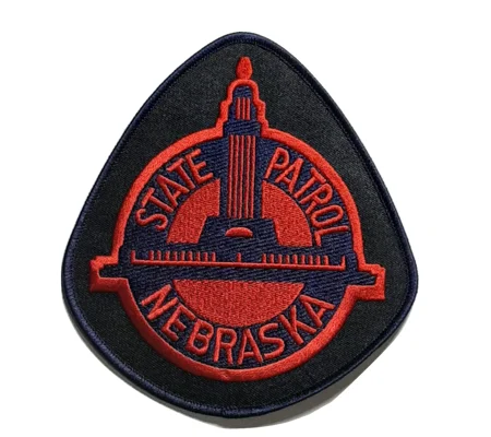 NE Nebraska State Trooper Patrol Shoulder Patch