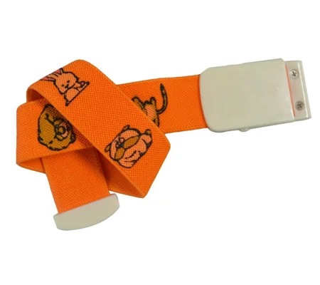 Quick Release Tourniquet Child Infant Peds Animal Print Orange