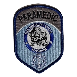 WY Wyoming Emergency Medical Technician Paramedic Patch