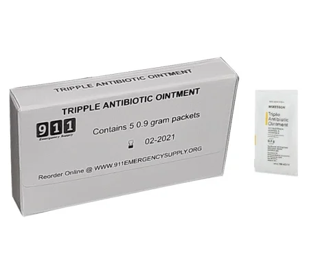 Kit Box Refill Tripple Antibiotic Ointment 0.9 gram Packets x 5