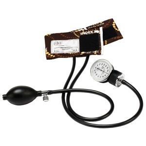 Premium Infant Aneroid  BP Cuff Chocolate Golden Swirls