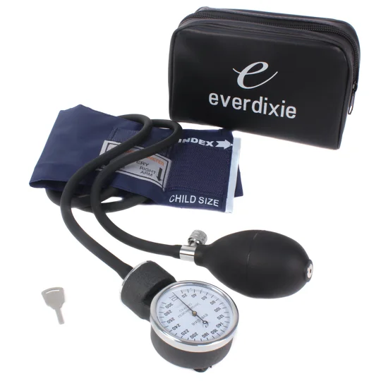 Child Size Pediatric Aneroid Blood Pressure Cuff Navy
