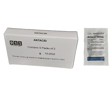 Kit Box Refill Antacid Tablets 420 mg 5 packs of 2 Tums