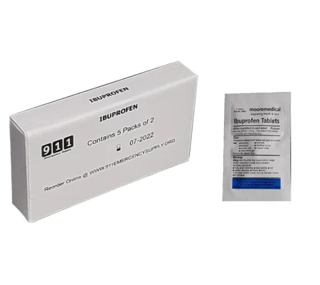 Kit Box Refill Ibuprofen 200 mg 5 Packs of 2 Advil