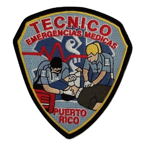 PR Puerto Rico Tecnico Emergency Medical Technician Patch