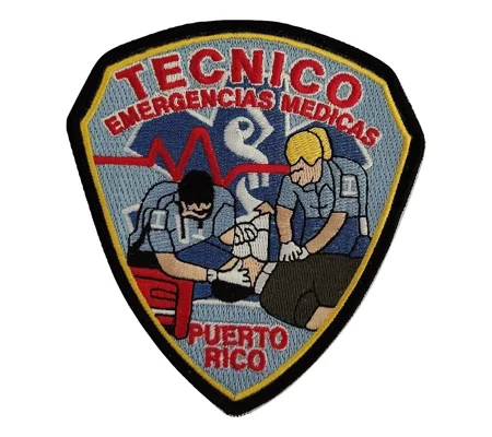 PR Puerto Rico Tecnico Emergency Medical Technician Patch