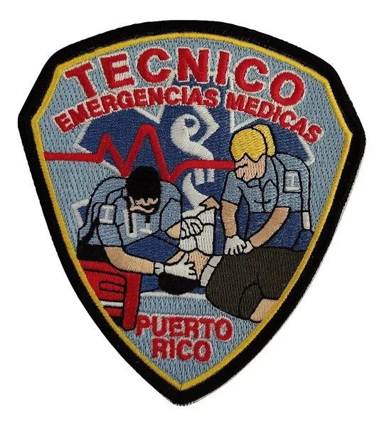 PR Puerto Rico Tecnico Emergency Medical Technician Patch
