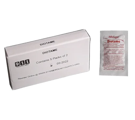 Kit Box Anti-Diarrheal Diotame 262 mg Tablets 10 per Box Pepto Bismal