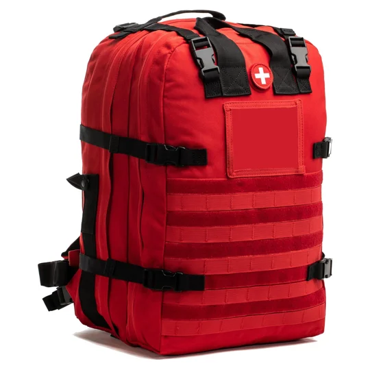 Rescue Field The Medic My Medic STOMP Bag Red With Basic Supplies